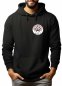 Preview: Vereins Hoodie mit Kihon Kai Karate Logo Brustprint